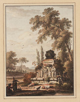 M+ 036
<br/>
Arcadisch landschap
<br/>
<em>Müntz, Johan Heinrich (1727-1798)</em>